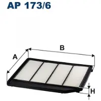 FILTRON AP 173/6 Luchtfilter