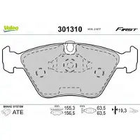 Valeo 301310 Remblokken