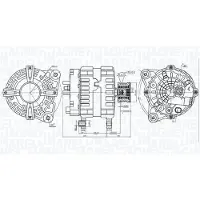 MAGNETI MARELLI 063736381010 Dynamo / Alternator