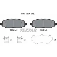 Textar Remblokset 2383101, achter