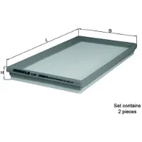 Knecht MAHLE luchtfilter LX 3594/S