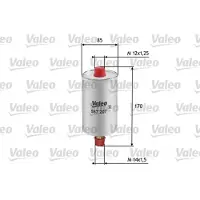 Valeo 587207 Brandstoffilter
