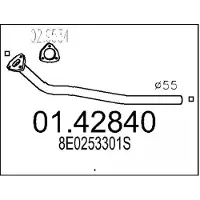 MTS 01.42840 Voorpijp