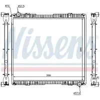 Nissens Radiator, motorkoeling 64067A