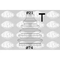 SASIC Balgenset, aandrijfas 1900017