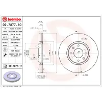 Brembo Remschijf 09.7877.11