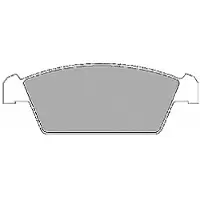 MAPCO 6601 Remblokken