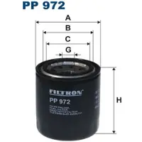 FILTRON Brandstoffilter PP972