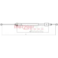 METZGER 10.4707 Handremkabel
