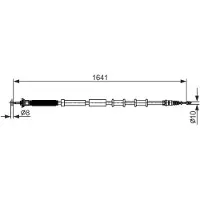 Bosch 1 987 482 582 Handremkabel
