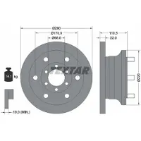 Textar 93095100 Remschijf