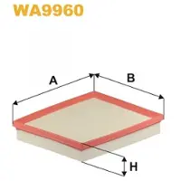WIX FILTERS WA9960 Luchtfilter