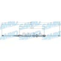 LPR C0263B Handremkabel