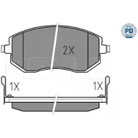 Meyle 025 238 6517/PD Remblokken