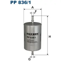 FILTRON PP 836/1 Brandstoffilter