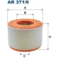 FILTRON Luchtfilter AR371/6
