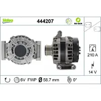 Valeo 444207 Dynamo / Alternator