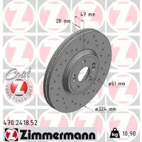 ZIMMERMANN 470.2418.52 Remschijf