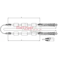 METZGER 321.20 Handremkabel