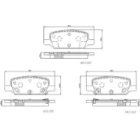 Brembo Remblokkenset, schijfrem P 09 027E
