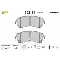 Valeo 302164 Remblokken