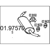 MTS 01.97570 Einddemper