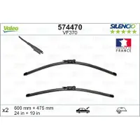Valeo Ruitenwisser 574470 Valeo voor o.a. ALPINA, BMW, MERCEDES-BENZ