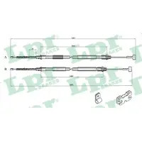 LPR C0246B Handremkabel