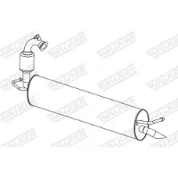 Walker Geluiddemper achter 24305