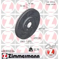 ZIMMERMANN 400.5553.54 Remschijf