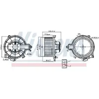 Nissens 87616 Interieurventilatie
