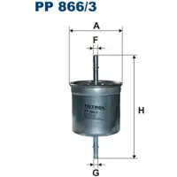 FILTRON PP 866/3 Brandstoffilter