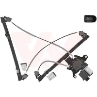 VAN WEZEL RAAMMECHANISME ELEKTRISCH inclusief MOTOR LINKS 2-deurs Comfort 5817261 Van Wezel voor o.a. SEAT, VOLKSWAGEN