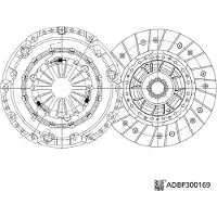 Blue Print ADBP300169 Koppelingsset