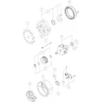 MAHLE ORIGINAL MG 477 Dynamo / Alternator