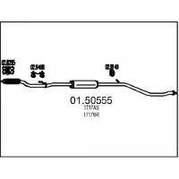 MTS Middendemper 01.50555