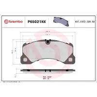 Brembo P65021NX Remblokken