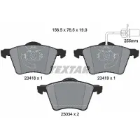Textar Remblokset 2341801, voor