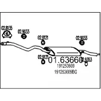 MTS Einddemper 01.63660