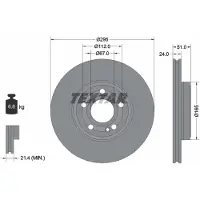 Textar 92323505 Remschijf