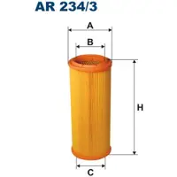 FILTRON AR 234/3 Luchtfilter