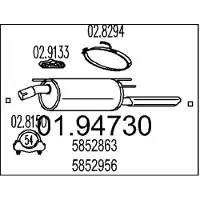 MTS Einddemper 01.94730