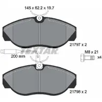 Textar 2179701 Remblokken