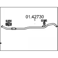 MTS Uitlaatpijp 01.42730