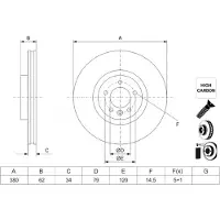 Bosch 0 986 479 K06 Remschijf