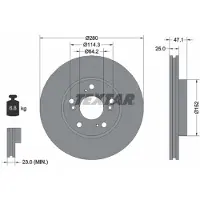 Textar 92146603 Remschijf