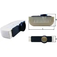 MAGNETI MARELLI 154072411213 Luchtfilter