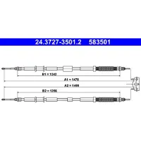 Ate 24.3727-3501.2 Handremkabel