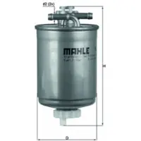 MAHLE ORIGINAL Brandstoffilter KL 103 Mahle voor o.a. SEAT, VOLKSWAGEN