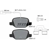 Textar 2534701 Remblokken